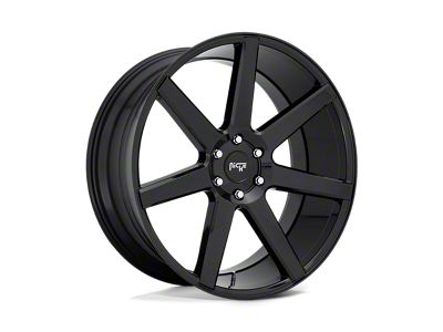 Fuel Wheels Maverick Chrome with Gloss Black Lip 8-Lug Wheel; 22x14; -70mm Offset (19-24 RAM 3500 SRW)