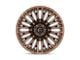 Fuel Wheels Rebar Platinum Bronze Milled 8-Lug Wheel; 20x10; -18mm Offset (19-24 RAM 3500 SRW)