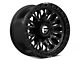 Fuel Wheels Rincon Gloss Black Milled 8-Lug Wheel; 20x9; 1mm Offset (19-24 RAM 3500 SRW)
