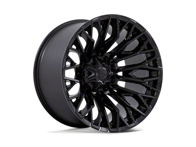 Fuel Wheels Strike Blackout 8-Lug Wheel; 22x12; -44mm Offset (19-24 RAM 3500 SRW)