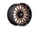 Fuel Wheels Arc Platinum Bronze with Black Lip 6-Lug Wheel; 22x10; -18mm Offset (19-23 Ranger)