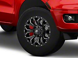 Fuel Wheels Assault Gloss Black Milled 6-Lug Wheel; 17x9; -12mm Offset (19-23 Ranger)