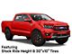 Fuel Wheels Assault Matte Black Red Milled 6-Lug Wheel; 17x8.5; 14mm Offset (19-23 Ranger)