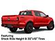 Fuel Wheels Assault Matte Black Red Milled 6-Lug Wheel; 18x9; 19mm Offset (19-23 Ranger)