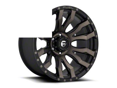 Fuel Wheels Blitz Matte Black Double Dark Tint 6-Lug Wheel; 20x12; -44mm Offset (19-23 Ranger)