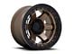 Fuel Wheels Block Beadlock Matte Bronze 6-Lug Wheel; 17x9; -15mm Offset (19-23 Ranger)