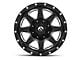 Fuel Wheels Boost Matte Black Milled 6-Lug Wheel; 16x8; 20mm Offset (19-23 Ranger)