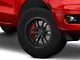 Fuel Wheels Clash Matte Black Double Dark Tint 6-Lug Wheel; 17x9; -12mm Offset (19-23 Ranger)