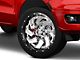 Fuel Wheels Cleaver Chrome with Gloss Black 6-Lug Wheel; 22x10; -13mm Offset (19-23 Ranger)