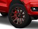 Fuel Wheels Contra Gloss Black with Red Tinted Clear 6-Lug Wheel; 20x9; 20mm Offset (19-23 Ranger)