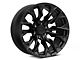 Fuel Wheels Flame Blackout 6-Lug Wheel; 20x10; -18mm Offset (19-23 Ranger)