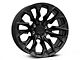 Fuel Wheels Flame Blackout 6-Lug Wheel; 20x9; 1mm Offset (19-23 Ranger)