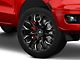 Fuel Wheels Flame Gloss Black Milled 6-Lug Wheel; 22x10; -18mm Offset (19-23 Ranger)