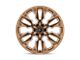 Fuel Wheels Flame Platinum Bronze 6-Lug Wheel; 22x12; -44mm Offset (19-23 Ranger)