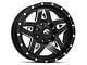 Fuel Wheels Full Blown Gloss Black Milled 6-Lug Wheel; 18x9; 14mm Offset (19-23 Ranger)