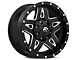 Fuel Wheels Full Blown Gloss Black Milled 6-Lug Wheel; 18x9; 14mm Offset (19-23 Ranger)