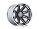 Fuel Wheels Fusion Forged Brawl Platinum with Chrome Lip 6-Lug Wheel; 24x12; -44mm Offset (19-23 Ranger)