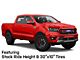 Fuel Wheels Fusion Forged Flux Gloss Black 6-Lug Wheel; 18x9; 20mm Offset (19-23 Ranger)