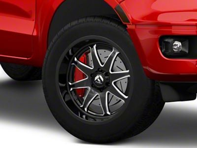 Fuel Wheels Hammer Gloss Black Milled 6-Lug Wheel; 20x10; -18mm Offset (19-23 Ranger)