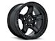 Fuel Wheels Kicker Matte Black 6-Lug Wheel; 18x9; -12mm Offset (19-23 Ranger)