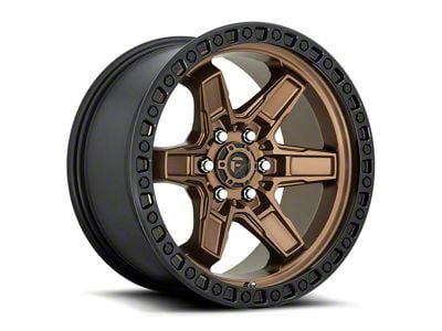 Fuel Wheels Kicker Matte Bronze 6-Lug Wheel; 20x9; 20mm Offset (19-23 Ranger)