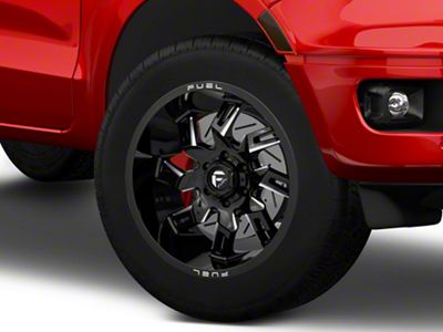 Fuel Wheels Lockdown Gloss Black Milled 6-Lug Wheel; 20x10; -18mm Offset (19-23 Ranger)