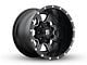 Fuel Wheels Maverick Matte Black Milled 6-Lug Wheel; 18x12; -44mm Offset (19-23 Ranger)