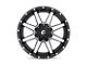 Fuel Wheels Maverick Matte Black Machined 6-Lug Wheel; 22x10; -24mm Offset (19-23 Ranger)