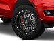 Fuel Wheels Maverick Matte Black Milled 6-Lug Wheel; 20x9; 1mm Offset (19-23 Ranger)