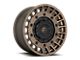 Fuel Wheels Militia Matte Bronze and Black 6-Lug Wheel; 17x9; -12mm Offset (19-23 Ranger)