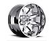 Fuel Wheels Octane Chrome 6-Lug Wheel; 20x12; -44mm Offset (19-23 Ranger)