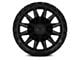 Fuel Wheels Piston Blackout 6-Lug Wheel; 17x9; -12mm Offset (19-23 Ranger)