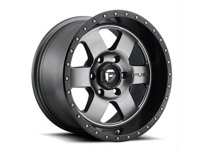 Fuel Wheels Podium Matte Gunmetal 6-Lug Wheel; 18x9; 1mm Offset (19-23 Ranger)