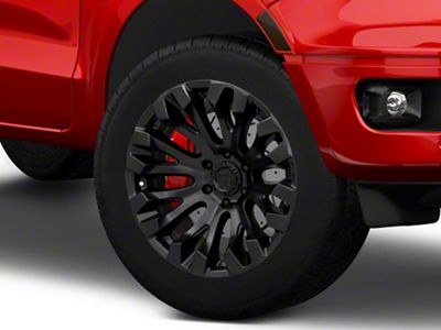 Fuel Wheels Quake Blackout 6-Lug Wheel; 20x10; -18mm Offset (19-23 Ranger)