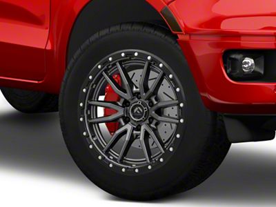 Fuel Wheels Rebel Matte Gunmetal 6-Lug Wheel; 20x10; -18mm Offset (19-23 Ranger)