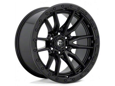 Fuel Wheels Rebel Textured Black 6-Lug Wheel; 18x9; 1mm Offset (19-23 Ranger)