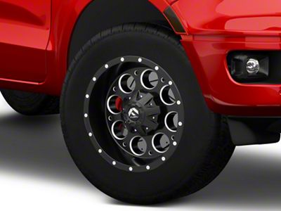 Fuel Wheels Revolver Matte Black Milled 6-Lug Wheel; 18x9; -12mm Offset (19-23 Ranger)