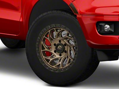 Fuel Wheels Runner OR Bronze with Black Ring 6-Lug Wheel; 18x9; -12mm Offset (19-23 Ranger)