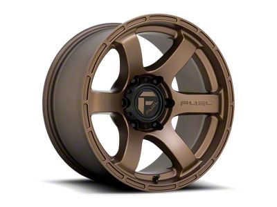 Fuel Wheels Rush Matte Bronze 6-Lug Wheel; 17x9; 1mm Offset (19-23 Ranger)