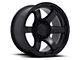 Fuel Wheels Rush Textured Black 6-Lug Wheel; 18x9; 1mm Offset (19-23 Ranger)