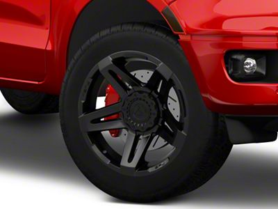 Fuel Wheels SFJ Matte Black 6-Lug Wheel; 20x9; 1mm Offset (19-23 Ranger)