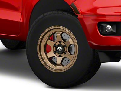 Fuel Wheels Shok Matte Bronze 6-Lug Wheel; 17x9; 20mm Offset (19-23 Ranger)