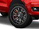 Fuel Wheels Sledge Gloss Black Milled 6-Lug Wheel; 22x10; 10mm Offset (19-23 Ranger)