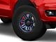 Fuel Wheels Syndicate Dark Blue with Black Ring 6-Lug Wheel; 17x9; -12mm Offset (19-23 Ranger)