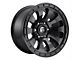 Fuel Wheels Tactic Matte Black 6-Lug Wheel; 18x9; 1mm Offset (19-23 Ranger)