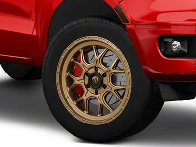 Fuel Wheels Tech Matte Bronze 6-Lug Wheel; 20x9; 1mm Offset (19-23 Ranger)