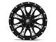 Fuel Wheels Throttle Matte Black Milled 6-Lug Wheel; 20x9; 20mm Offset (19-23 Ranger)