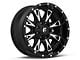 Fuel Wheels Throttle Matte Black Milled 6-Lug Wheel; 20x9; 20mm Offset (19-23 Ranger)