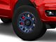 Fuel Wheels Traction Dark Blue with Black Ring 6-Lug Wheel; 17x9; -12mm Offset (19-23 Ranger)