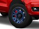 Fuel Wheels Traction Dark Blue with Black Ring 6-Lug Wheel; 20x10; -18mm Offset (19-23 Ranger)